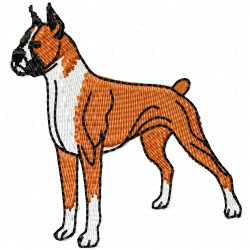 Dogs Embroidery Design 4